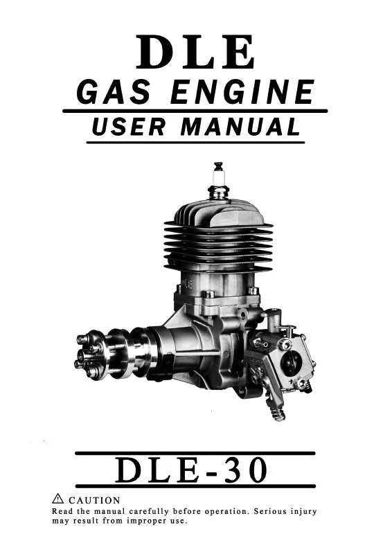 Mode d'emploi DLE DLE-30