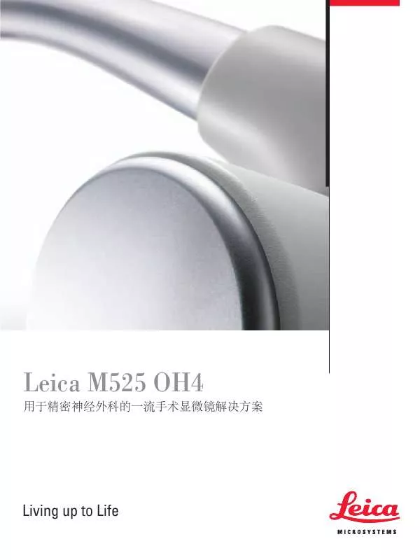 Mode d'emploi LEICA M525 OH4