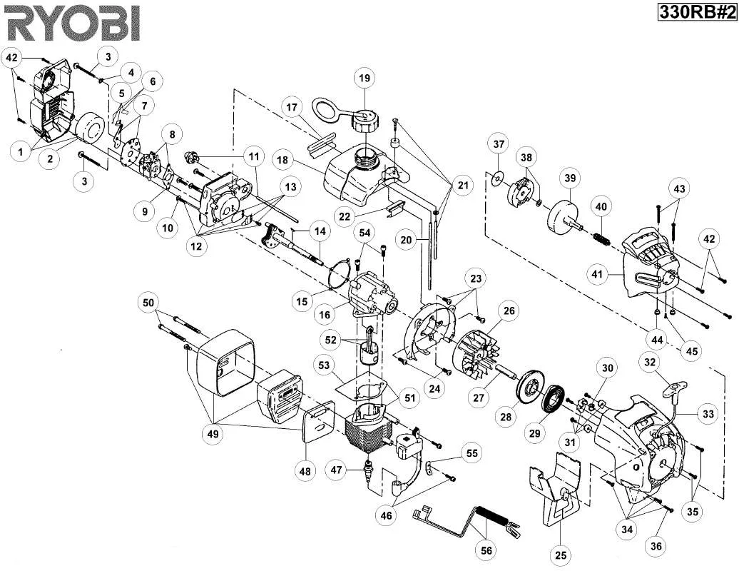 Mode d'emploi RYOBI 330RB-2