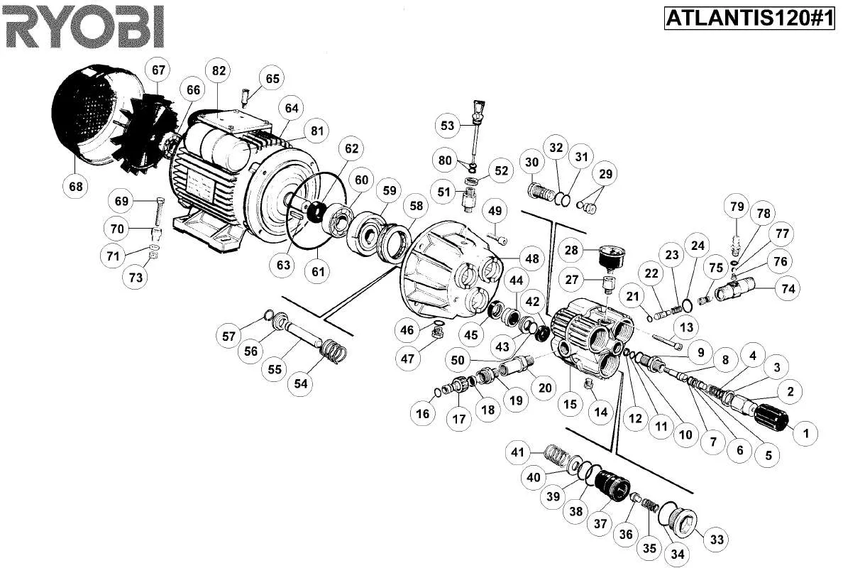 Mode d'emploi RYOBI ATLANTIS 120-1