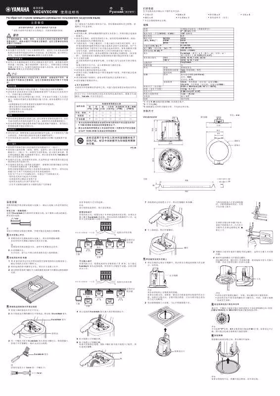 Mode d'emploi YAMAHA VXC4