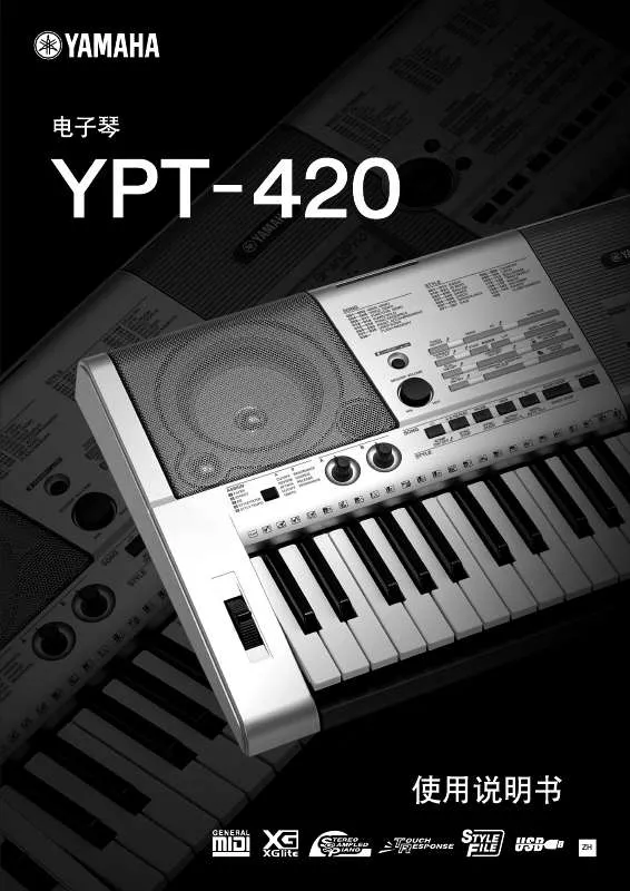 Mode d'emploi YAMAHA YPT-420